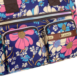 Ladies LargeCapacity Waterproof Tote Bag Flower ALODIA STORE