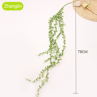 Artificial Plants Home Decoration Succulent Ivy Greening Wall Hanging Window Garden Festive Party Decoration Fake Flower Plants ALODIA STORE
