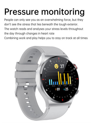 2022 New Bluetooth Call Smart Watch Men Sports Fitness Tracker Waterproof Smartwatch Large HD screen for huawei Xiaomi phone+box ALODIA STORE