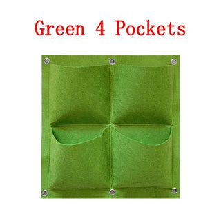NEW Wall Hanging Pockets Planting Bags Flower Pot Waterproof Grow Bag Garden Planter Vertical Suculentas Plant Pot Home Decor ALODIA STORE