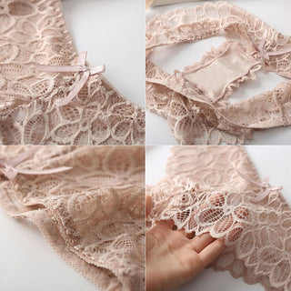 Sexy Lace Underwear French Bra Set Comfortable Women Bras Lingeries Ladies Underwear Suit ALODIA STORE