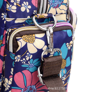 Ladies LargeCapacity Waterproof Tote Bag Flower ALODIA STORE