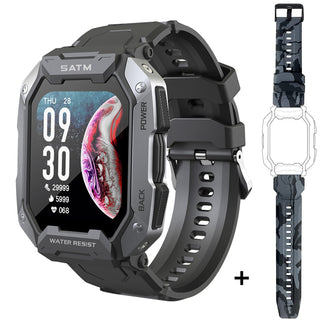 SKMEI 1.71 inch Smart Watch Men Pedometer Swimming Sports Fitness Tracker IP68 Waterproof Bluetooth SmartWatch for Android ios ALODIA STORE