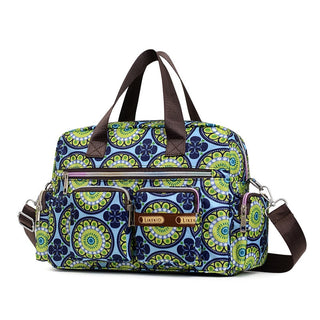 Ladies LargeCapacity Waterproof Tote Bag Flower ALODIA STORE