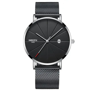 NIBOSI Ultra Thin Fashion Men Watch Top Luxury Brand Business Quartz Watches Waterproof Sports Watch Men Clock Relogio Masculino ALODIA STORE