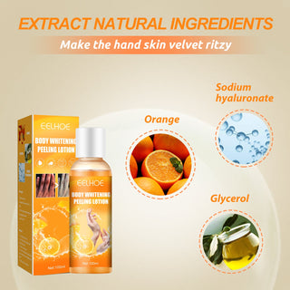 Insantly Whitening Peeling Gel Lotion Exfoliating Mask Fnger Knee Armpit Dark Skin Body Moisturizing Brighten Scrub Cream Care ALODIA STORE