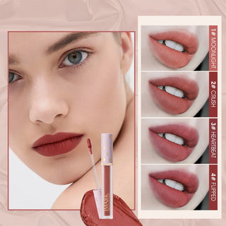 IMAGIC New12-Color Liquid Lipstick Matte Makeup Lips Silky-Smooth Long-Lasting Gloss High Pigment Lip&Cheek Waterproof Lip Mud ALODIA STORE
