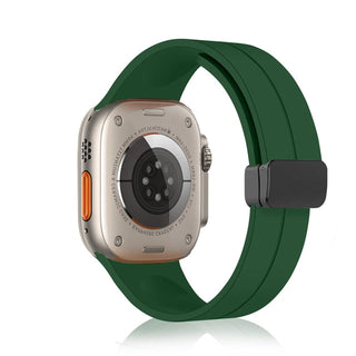 Magnetic Strap For Apple watch ultra band 44mm 45mm 49mm 40mm 41mm 42mm 38mm 45 mm Silicone Bracelet iWatch Series 7 8 se 6 5 3 ALODIA STORE