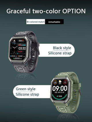 SENBONO 2022 New Smart Watch Men Big Battery Music Play Fitness Tracker Bluetooth Dial Call Sport Smartwatch Men for IOS Android ALODIA STORE