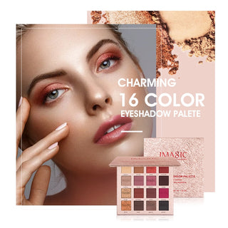 IMAGIC New Arrival Eyeshadow 16 Color Makeup Palette Matte ALODIA STORE