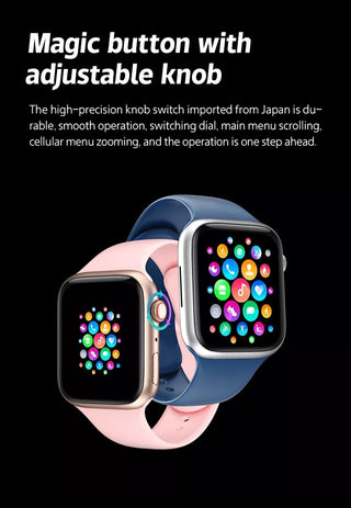 Original SmartWatch I7 Pro Max Series 7 Phone Call Custom Watch Face Sport Waterproof Man Women Wireless Charging Smart Watch ALODIA STORE