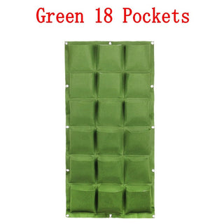 NEW Wall Hanging Pockets Planting Bags Flower Pot Waterproof Grow Bag Garden Planter Vertical Suculentas Plant Pot Home Decor ALODIA STORE