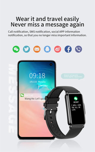 New Sports Smart Watch Men Women 1.47-inch Full Touch Fitness Tracker IP67 Waterproof Smartwatch For Huawei Xiaomi Phone ALODIA STORE