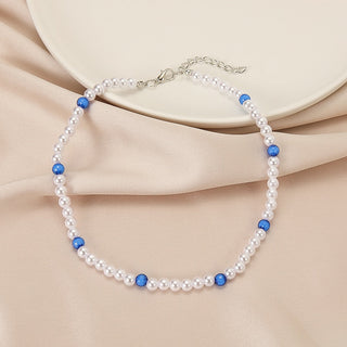 Trendy Love Pearl Necklace Female Personality Travel Party Fashion Clavicle Necklace Accessories collar perlas collar ALODIA STORE