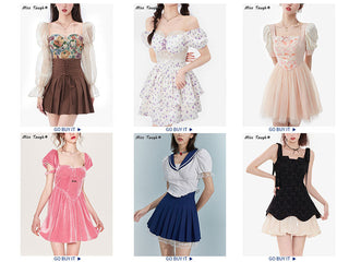 Lolita Dress Women Bow Pink Kawaii Party Mini lace Princess  Dresse Winter 2024 ALODIA STORE