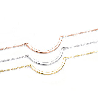 eManco Women Statement Stainless Steel Necklace for Women Simple Thin Chain Necklace Choker Necklace Luxury Designer Jewelry ALODIA STORE