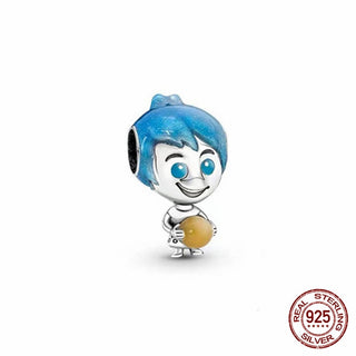 new 100% 925 sterling silver disney charm of ley 925 Chain Beaded Suitable For Ladies Original Pandora Bracelet DIY Jewelry ALODIA STORE