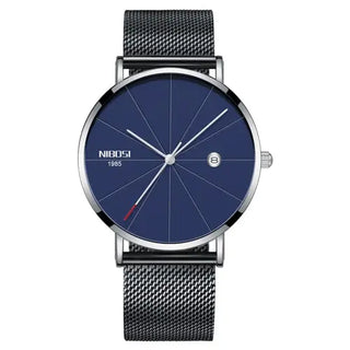 NIBOSI Ultra Thin Fashion Men Watch Top Luxury Brand Business Quartz Watches Waterproof Sports Watch Men Clock Relogio Masculino ALODIA STORE