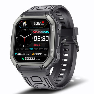 SENBONO 2022 New Smart Watch Men Big Battery Music Play Fitness Tracker Bluetooth Dial Call Sport Smartwatch Men for IOS Android ALODIA STORE