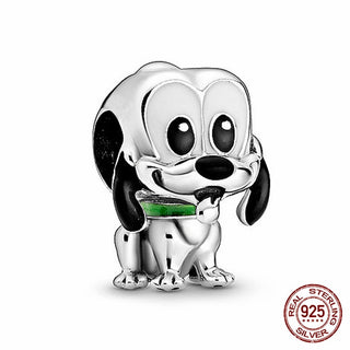 new 100% 925 sterling silver disney charm of ley 925 Chain Beaded Suitable For Ladies Original Pandora Bracelet DIY Jewelry ALODIA STORE