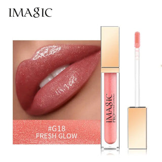 IMAGIC Lipgloss Matte 20 Colors Lip Gloss Velvety Lipstick Liquid Matte Waterproof Lip Tint Full & rich Sexy Lip Makeup Cosmetic ALODIA STORE
