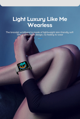 Twitch  Smart Watch Men Women Bluetooth Fitness Tracker Bracelet Sport Heart Rate Blood Pressure Kids Smartwatch for IOS Android ALODIA STORE