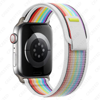 Trail loop Band for Apple watch Ultra 49mm 45mm 41mm 44mm 40mm 42mm 38mm 40 44 45 mm bracelet iWatch series 7 6 5 4 3 se 8 strap ALODIA STORE