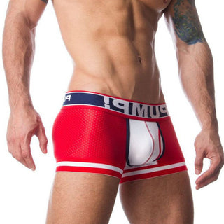 Lingeries Cotton Patchwork Low waist Sexy Men Underwear Boxer Shorts New Trunks Mens Boxershorts Underware Boxers Funny ALODIA STORE