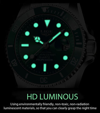 2022 Top Brand Luxury Fashion Diver Watch Men 30ATM Waterproof Date Clock Sport Watches Mens Quartz Wristwatch Relogio Masculino ALODIA STORE