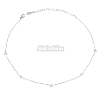 Enfashion Geometric Triangle Circle Star Choker Necklace Gold color Necklaces Pendants Stainless Steel Necklace Women chocker ALODIA STORE
