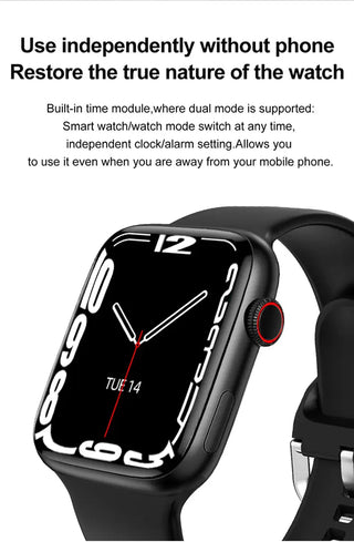 2023 NEW Smart Watch Bluetooth Calls Smartwatch For Men Women Sport Fitness Bracelet Custom Watch Face Sleep Heart Rate Monitor ALODIA STORE