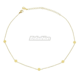 Enfashion Geometric Triangle Circle Star Choker Necklace Gold color Necklaces Pendants Stainless Steel Necklace Women chocker ALODIA STORE