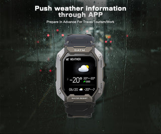 SKMEI 1.71 inch Smart Watch Men Pedometer Swimming Sports Fitness Tracker IP68 Waterproof Bluetooth SmartWatch for Android ios ALODIA STORE