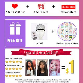 SHANGKE Synthetic Cosplay Wig Long Straight Middle Part Hair Blonde Pink Black Heat Resistant Fiber Long Hair Wigs For Women ALODIA STORE
