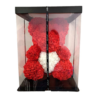 Rose Bear Heart Artificial Flower ALODIA STORE