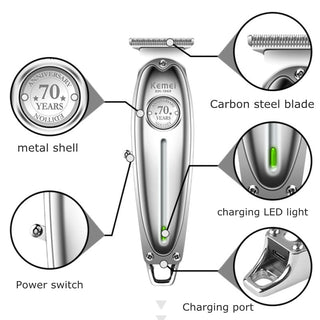 Mens Lithium Beard Trimmer ALODIA STORE