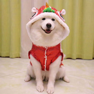 Spring Festival Dog Coat ALODIA STORE