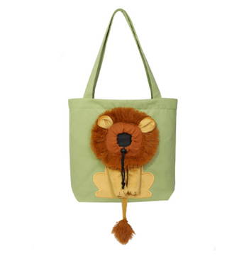 Soft Pet Carriers Lion Design Portable Breathable Bag ALODIA STORE
