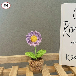 Hand-woven Knit Flower ALODIA STORE
