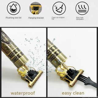 Men's Beard Hair Clipper Designer Random Electric Professional ALODIA STORE