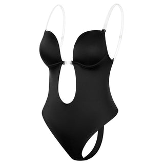 Shapewear Bodysuit Women Deep V-Neck Body Shaper ALODIA STORE
