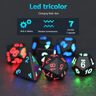 Electronic Luminous LED DND Dice Set ALODIA STORE