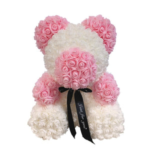 Rose Bear Heart Artificial Flower ALODIA STORE