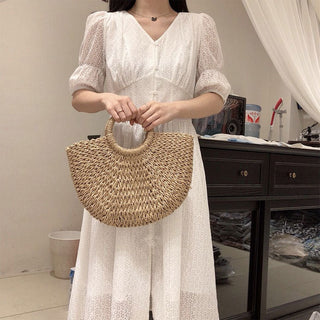 Handmade Straw Bags ALODIA STORE