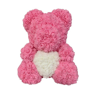 Rose Bear Heart Artificial Flower ALODIA STORE
