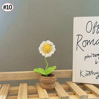 Hand-woven Knit Flower ALODIA STORE