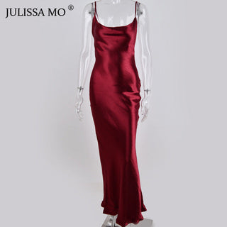 Sexy Spaghetti Dress ALODIA STORE