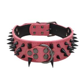 Spiked Studded Leather Collars ALODIA STORE