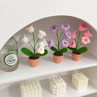 Hand-woven Knit Flower ALODIA STORE