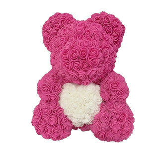 Rose Bear Heart Artificial Flower ALODIA STORE
